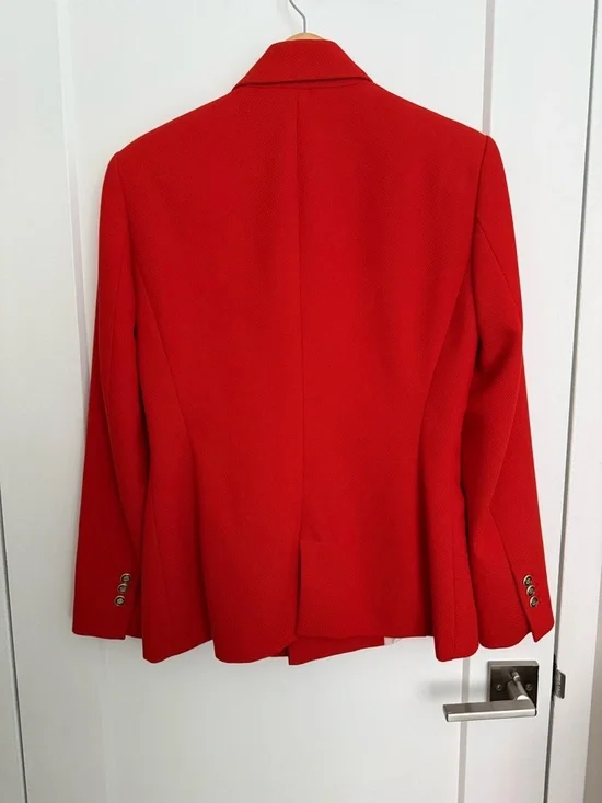 Zara - Tailored Double Breasted Blazer - Picture 9 of 13